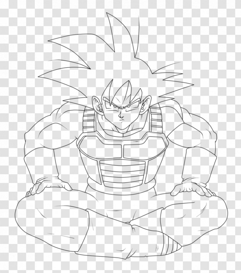 Goku Vegeta Gohan Trunks Gogeta - Drawing Transparent PNG