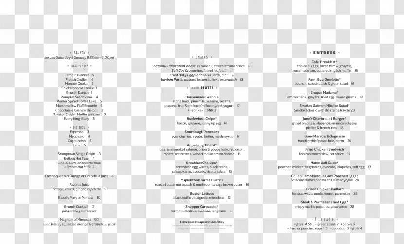 Cafe Menu Lunch Dinner Bar - Drink - Champagne Breakfast Transparent PNG