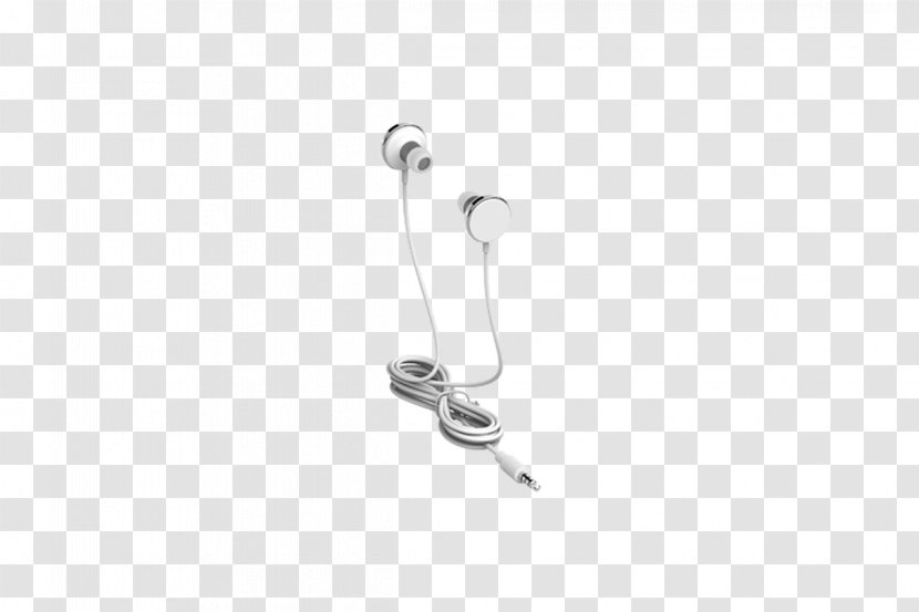 Product Design Line Silver Body Jewellery Angle - Human - Earphones Transparent PNG
