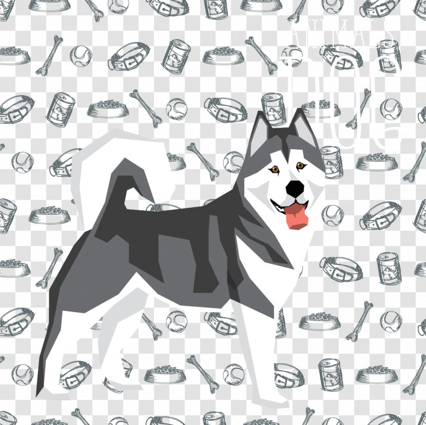 Siberian Husky Pet - Sled Dog - Decorative Transparent PNG