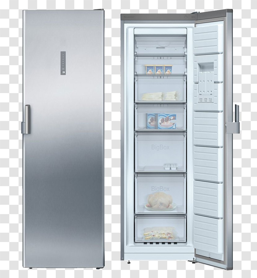 Freezers Auto-defrost Home Appliance Balay 3GF8661P Inox 1.86 M Bertikal - Dishwasher - Bosch Classic Gsn36vl30 Transparent PNG