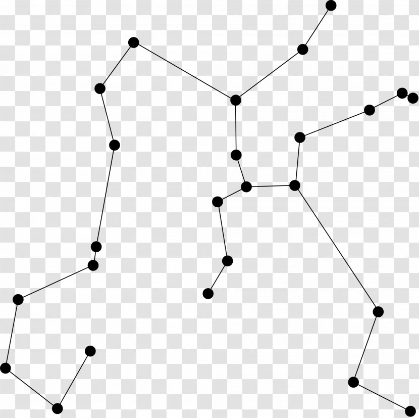 Point Line Euclidean Minimum Spanning Tree - Algorithm - Geometric Connection Transparent PNG