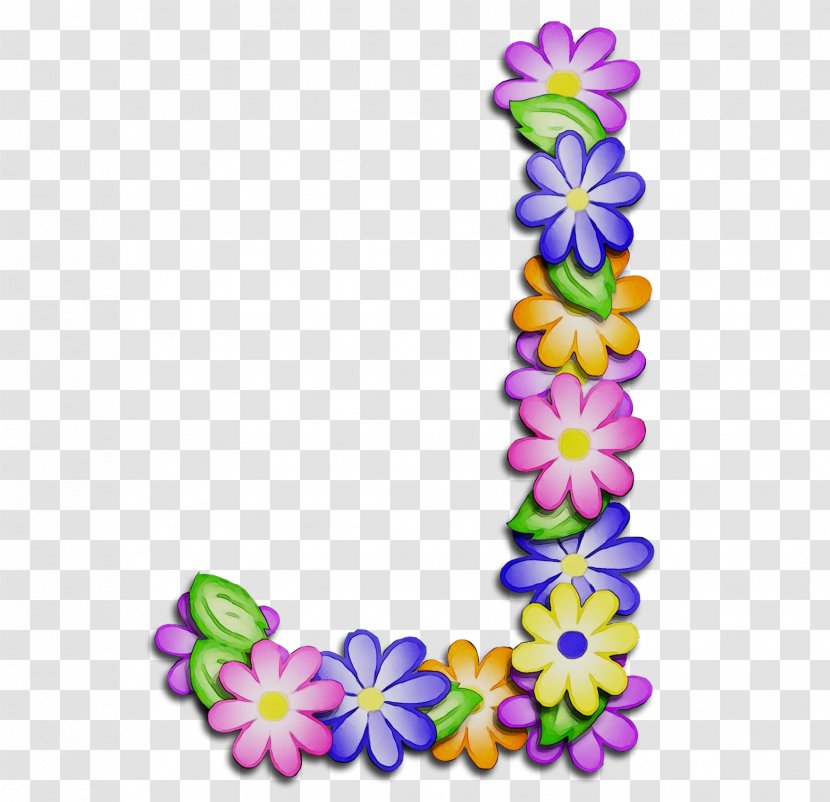 Floral Design Letter Flower Alphabet Primavera - Flora Transparent PNG