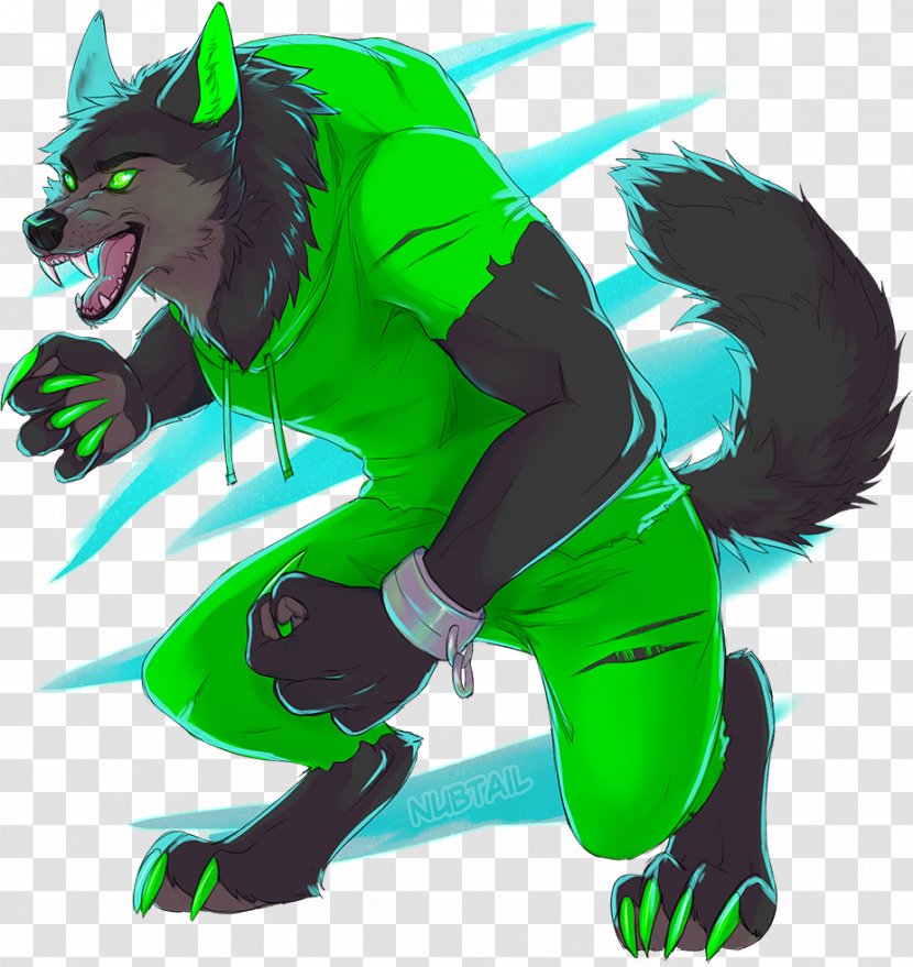 Ghost Gray Wolf Animated Cartoon Fan Art Transparent PNG