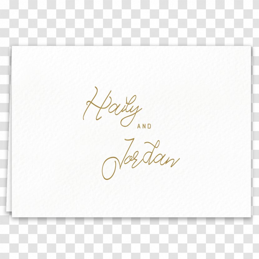 Calligraphy Font - Thank You Card Transparent PNG