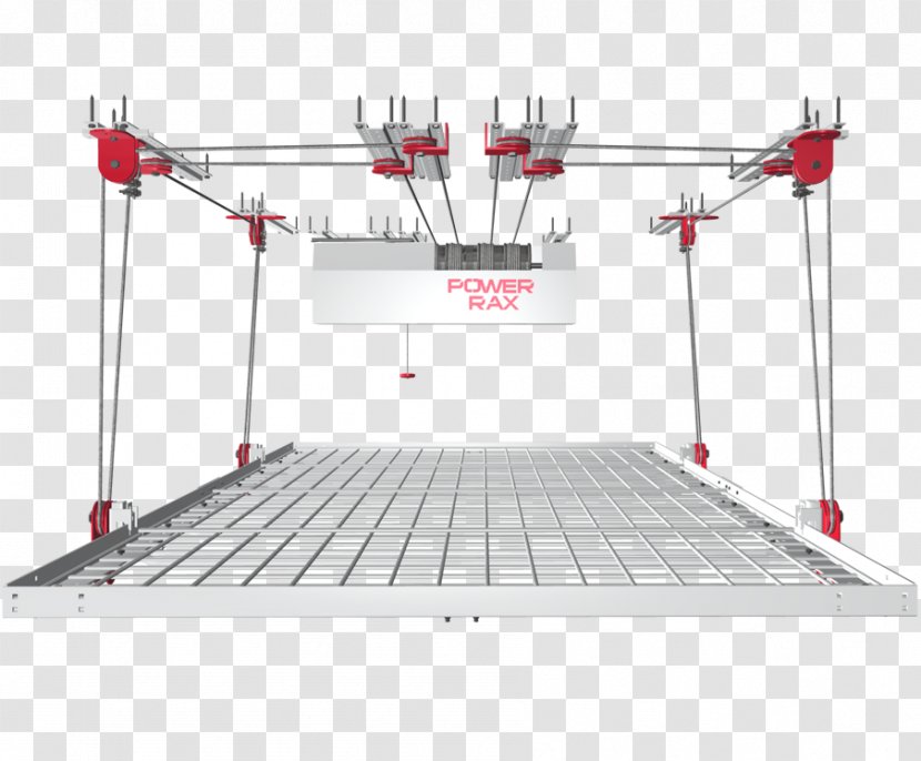 Hoist Elevator Pulley Ceiling Garage - Overhead Crane - Building Transparent PNG