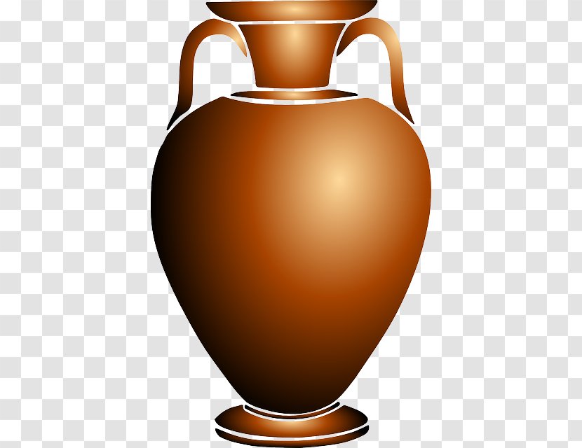 Clip Art Pottery Ceramic Amphora Openclipart - Cup - Head Vases Antiques Transparent PNG