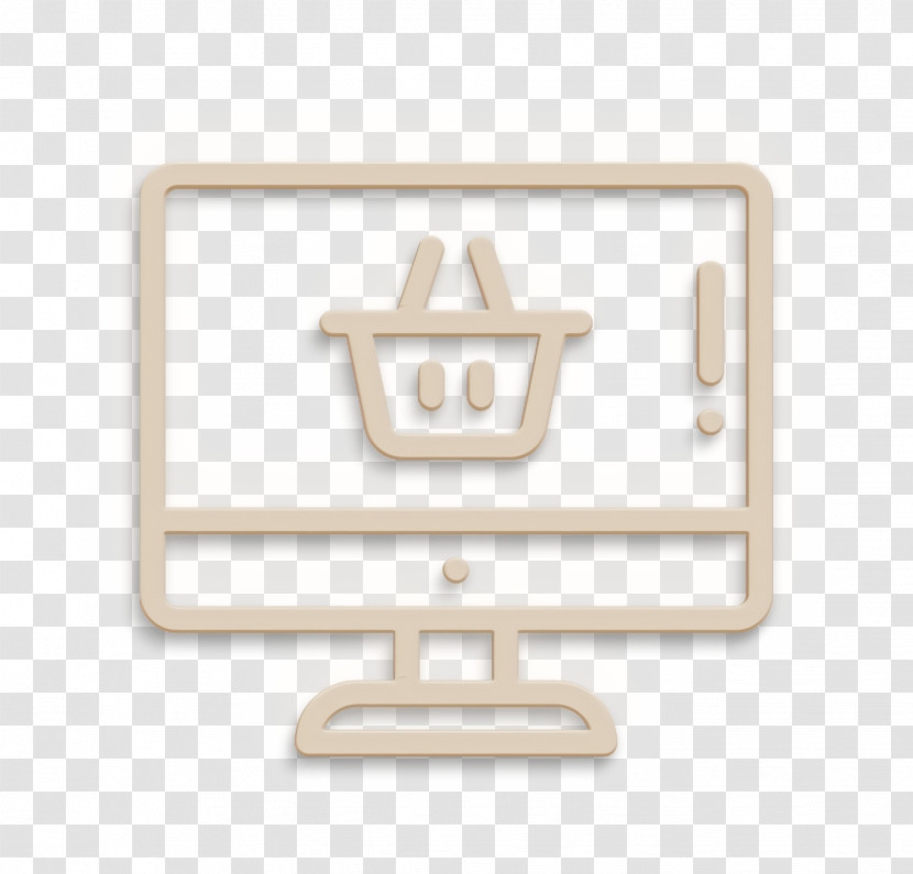 Monitor Icon Ecommerce Icon Online Shopping Icon Transparent PNG