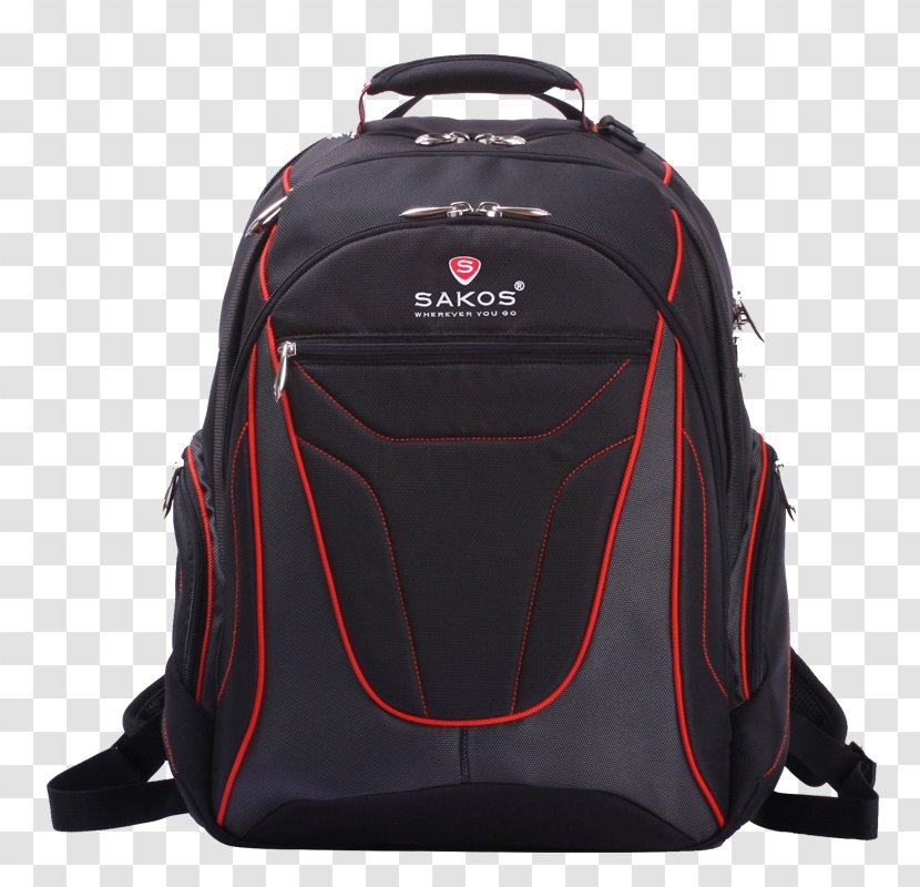 Backpack Laptop Bag Sakos IPad - Red Transparent PNG