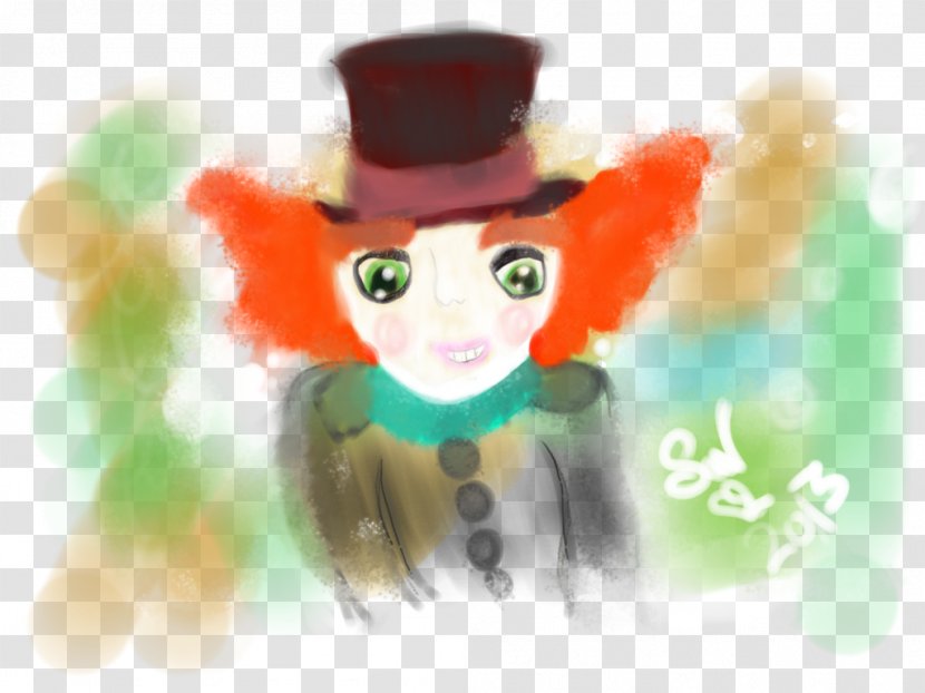 Cartoon Character Fiction - Mad Hatter Transparent PNG