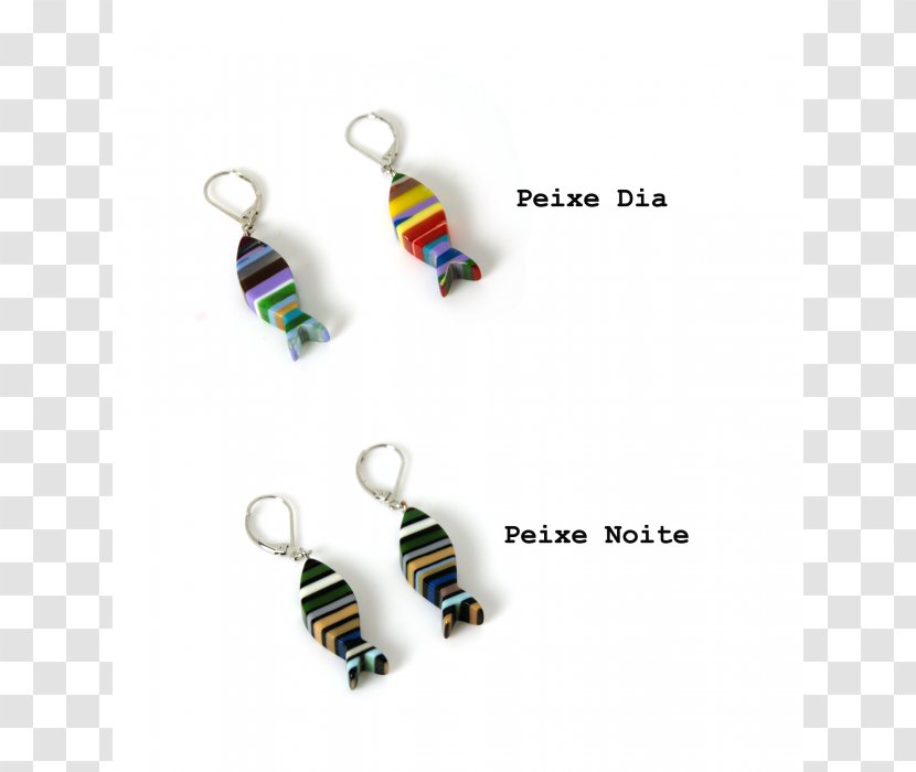 Earring Product Design Bead Body Jewellery - Peixe Pintado Rio Transparent PNG