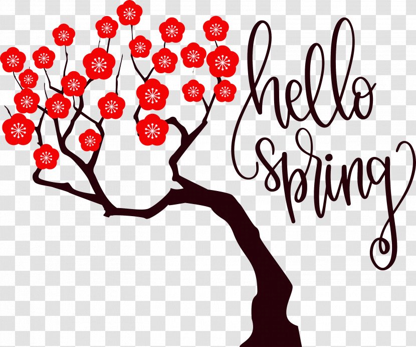 Hello Spring Spring Transparent PNG