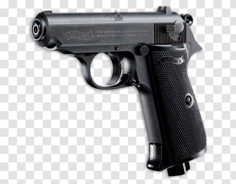 Pistolet Walther PPK Carl GmbH Firearm - Pistol - Weapon Transparent PNG
