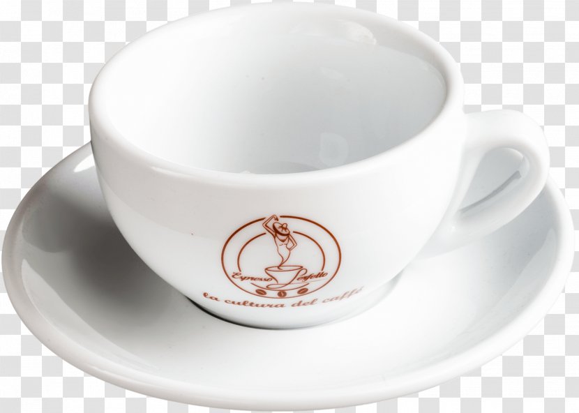 Espresso Cappuccino Coffee Cup Moka Pot - Demitasse - ESPRESSO Transparent PNG