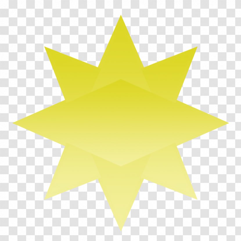 Line Angle Leaf - Star Transparent PNG