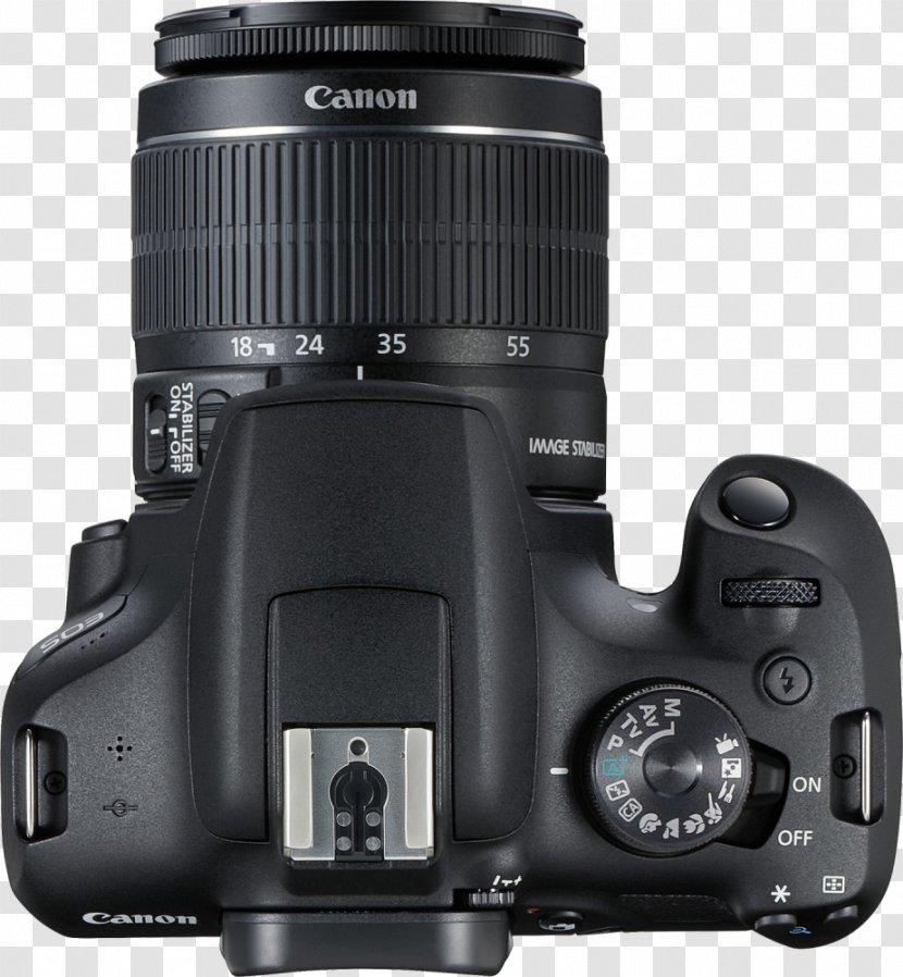 Canon EOS 200D 1300D 100D Digital SLR EF-S 18–55mm Lens - Apsc Transparent PNG