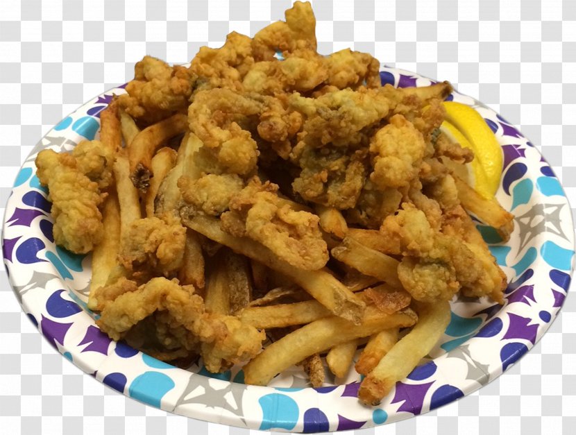 Fried Clams Chicken Frying Fingers Pakora - Side Dish Transparent PNG