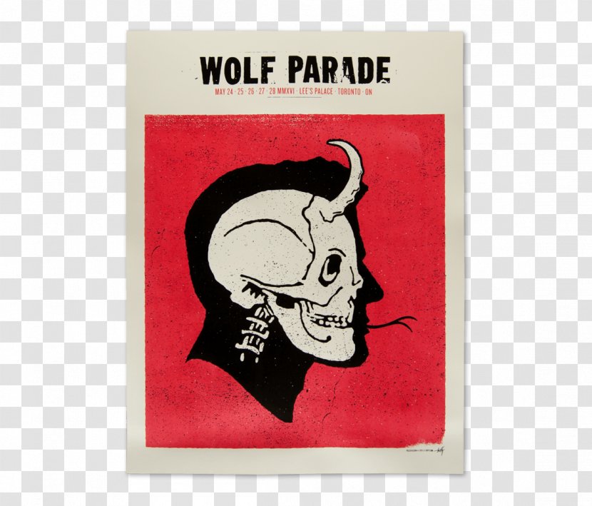Wolf Parade Poster Expo 86 Sub Pop Cry - Silhouette - 4s Shop Transparent PNG