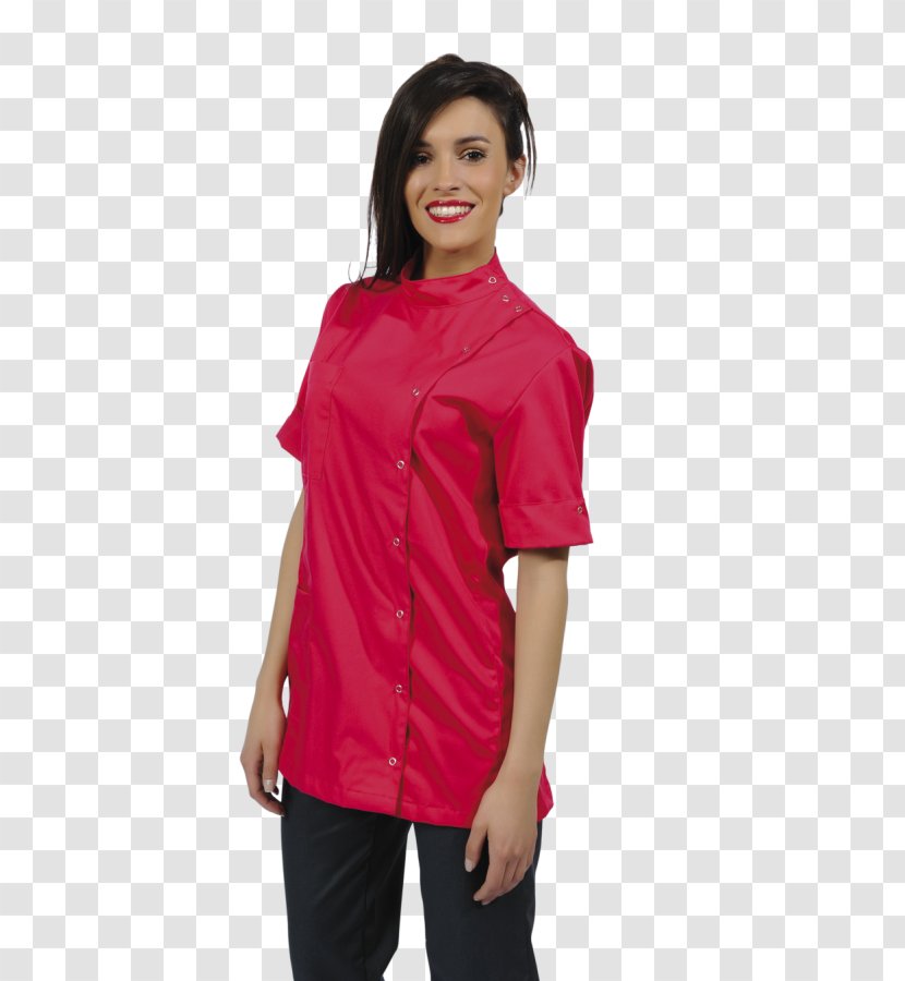 Blouse T-shirt Clothing Pea Coat - Shoulder Transparent PNG