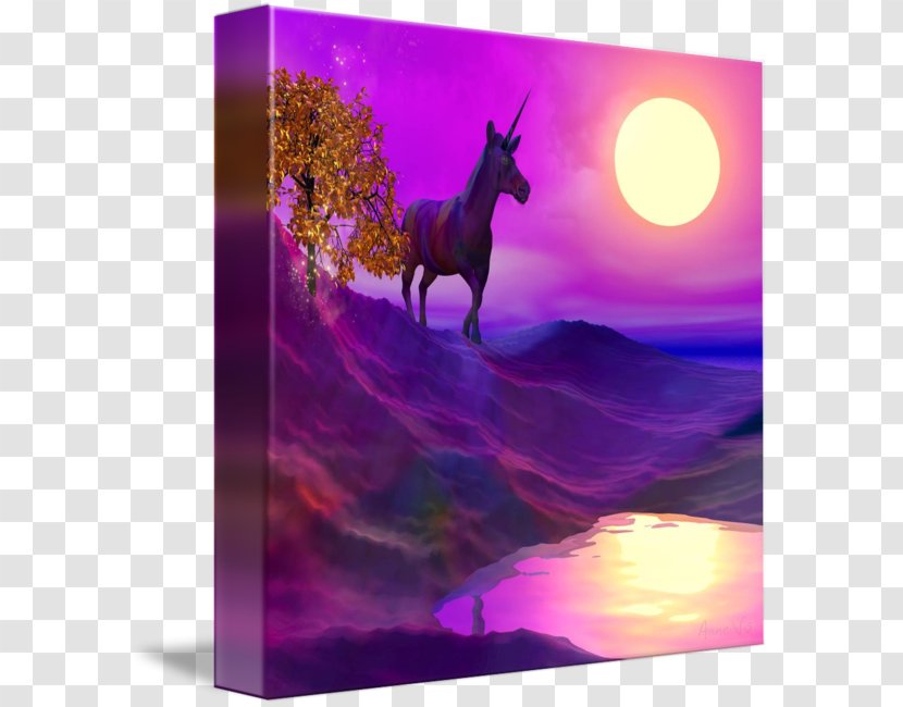 Unicorn Gallery Wrap Canvas Desktop Wallpaper Art Transparent PNG