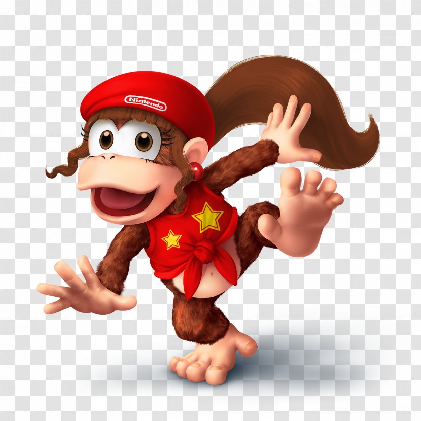 Donkey Kong Country 2: Diddy's Quest Super Smash Bros. For Nintendo 3DS And Wii U 3: Dixie Kong's Double Trouble! Brawl - Video Game Transparent PNG