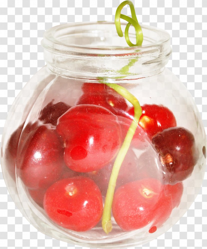Fruit Sweet Cherry Peach - Jar Transparent PNG
