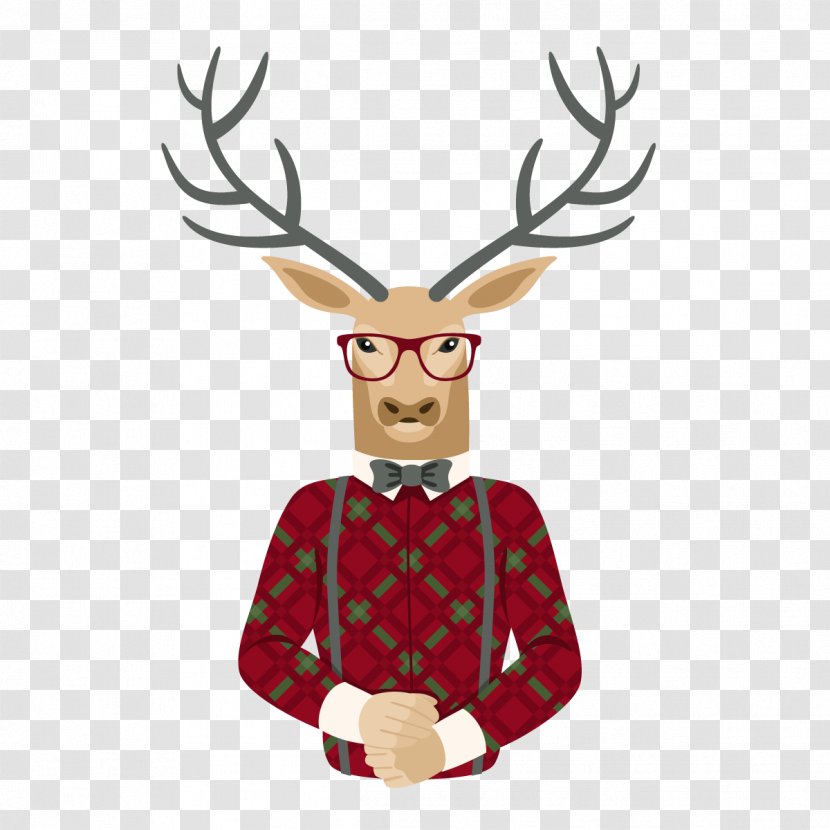 Reindeer - Resource - Mr. Deer Vector Transparent PNG