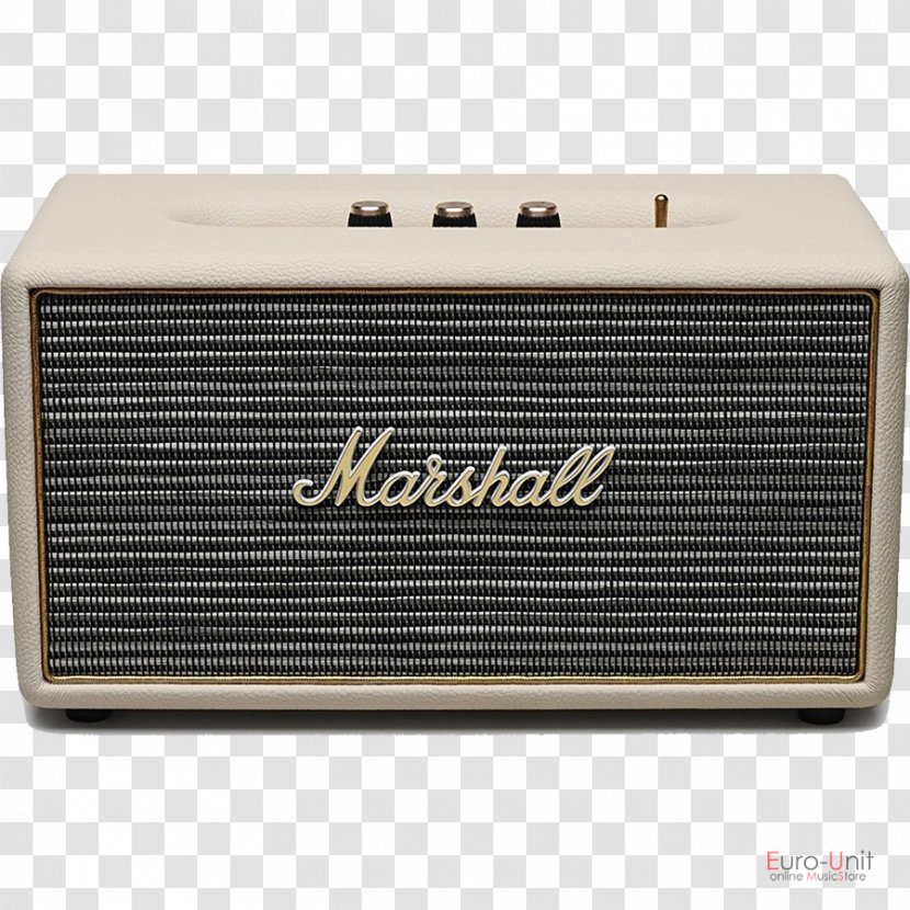 Marshall Stanmore Loudspeaker Wireless Speaker Bluetooth - Stereo Anti Sai Cream Transparent PNG