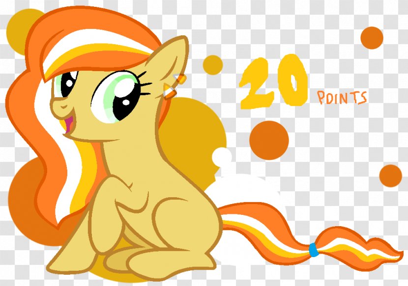 Candy Corn Pony Clip Art - Maize - Dead Clipart Transparent PNG