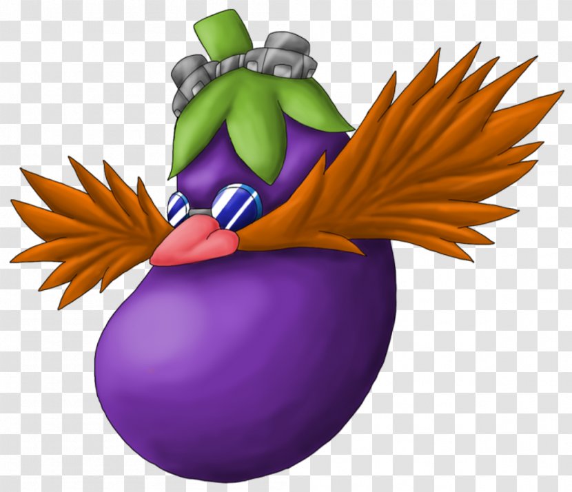 Doctor Eggman Tails Drawing Sonic The Hedgehog Fan Art - Eggplant Transparent PNG