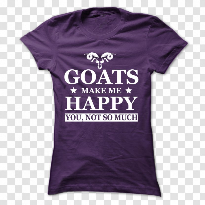 T-shirt Sleeve Purple Product - T Shirt - Make Me Happy Transparent PNG