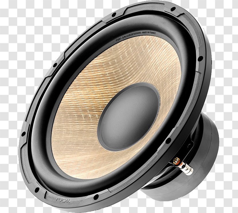 Focal-JMlab Focal SUB P 30F Subwoofer Bass Loudspeaker - Technology - Pinnacle Autosound Transparent PNG