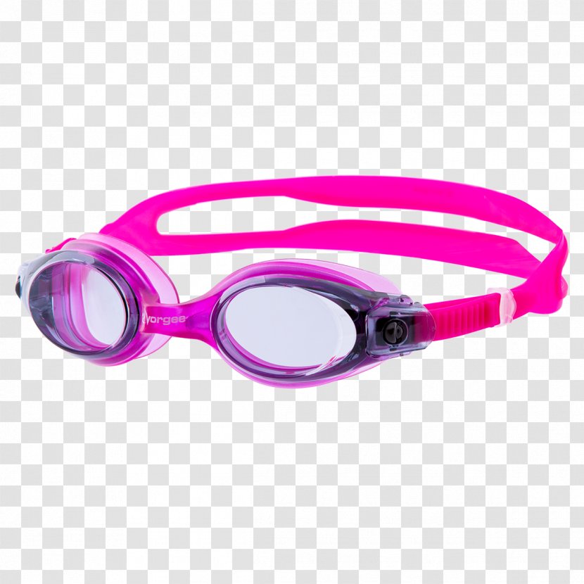 Goggles Glasses Swimming Lens Pink - Ifwe Transparent PNG
