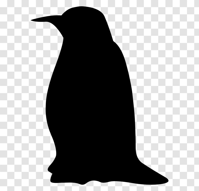 Emperor Penguin Silhouette Clip Art - Bird - Silhouettes Transparent PNG