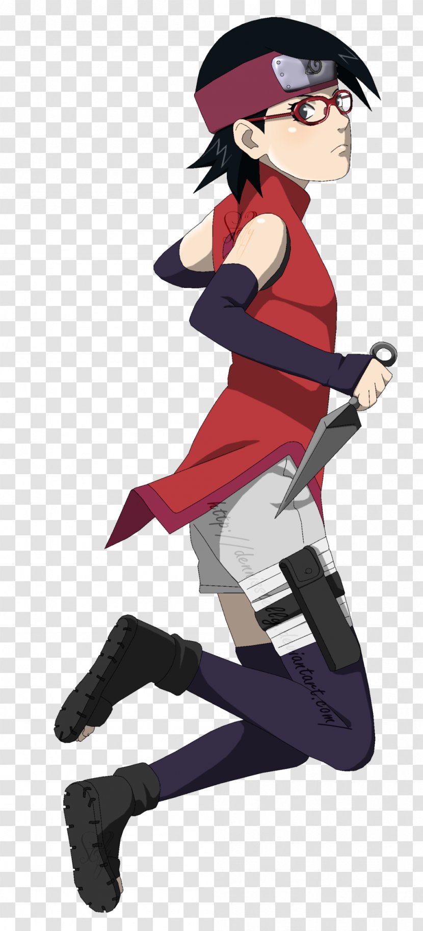 Sarada Uchiha Sasuke Sakura Haruno Itachi Naruto Uzumaki - Frame Transparent PNG