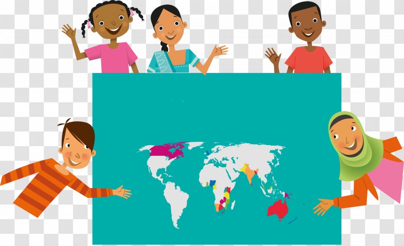 Commonwealth Of Nations Child Map Day Clip Art - Drawing - People Take The Phone Transparent PNG