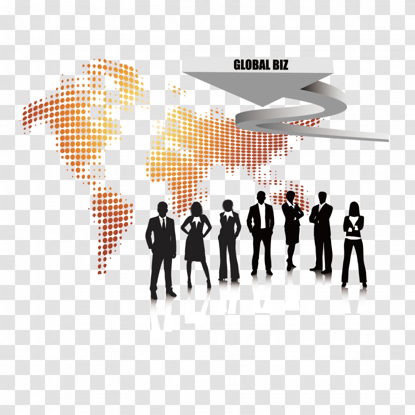 Businessperson - Diagram - Vector Business People And Arrows Transparent PNG