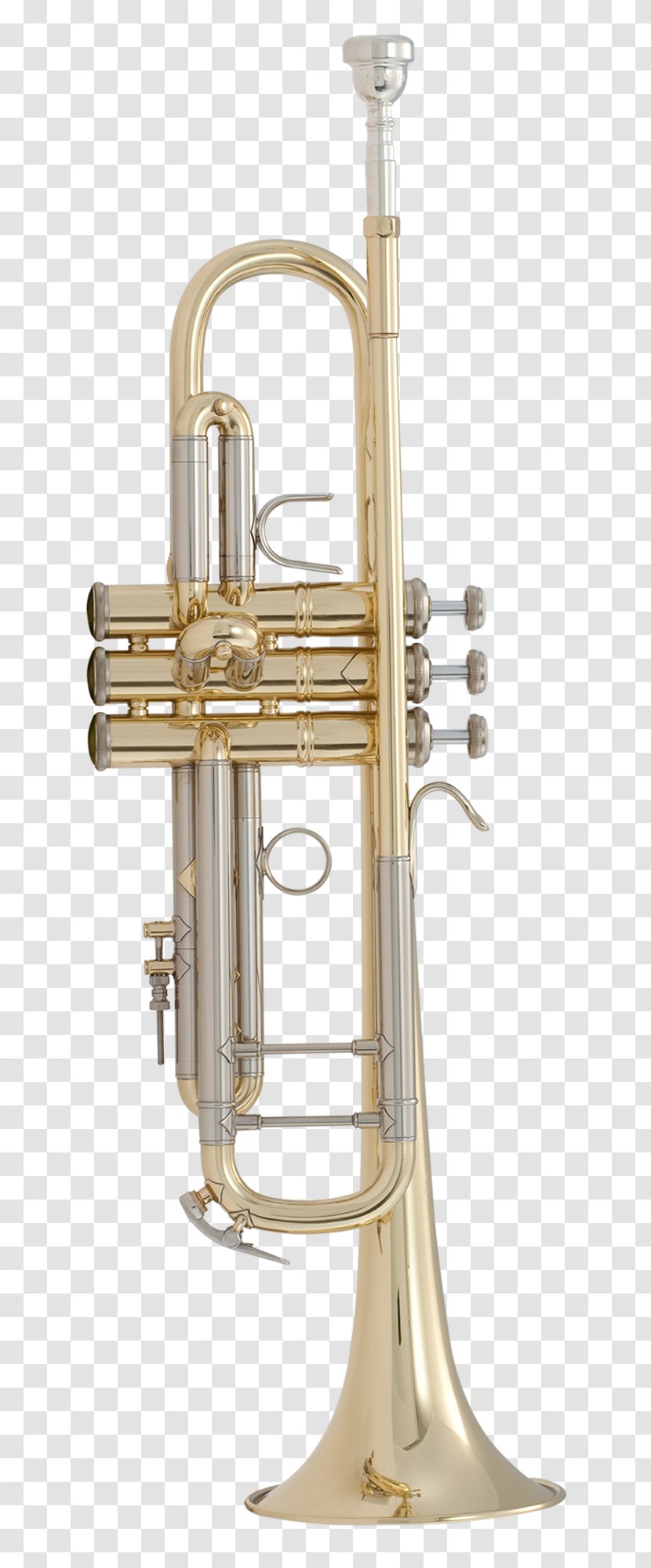 Trumpet Vincent Bach Corporation Mouthpiece Brass Instruments Musical - Frame Transparent PNG