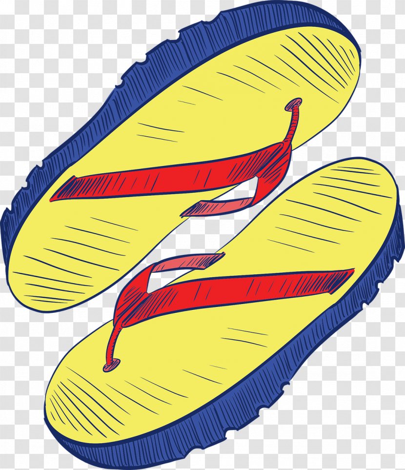 Flip-flops Slipper Sandal Clip Art - Cartoon - Feet Transparent PNG