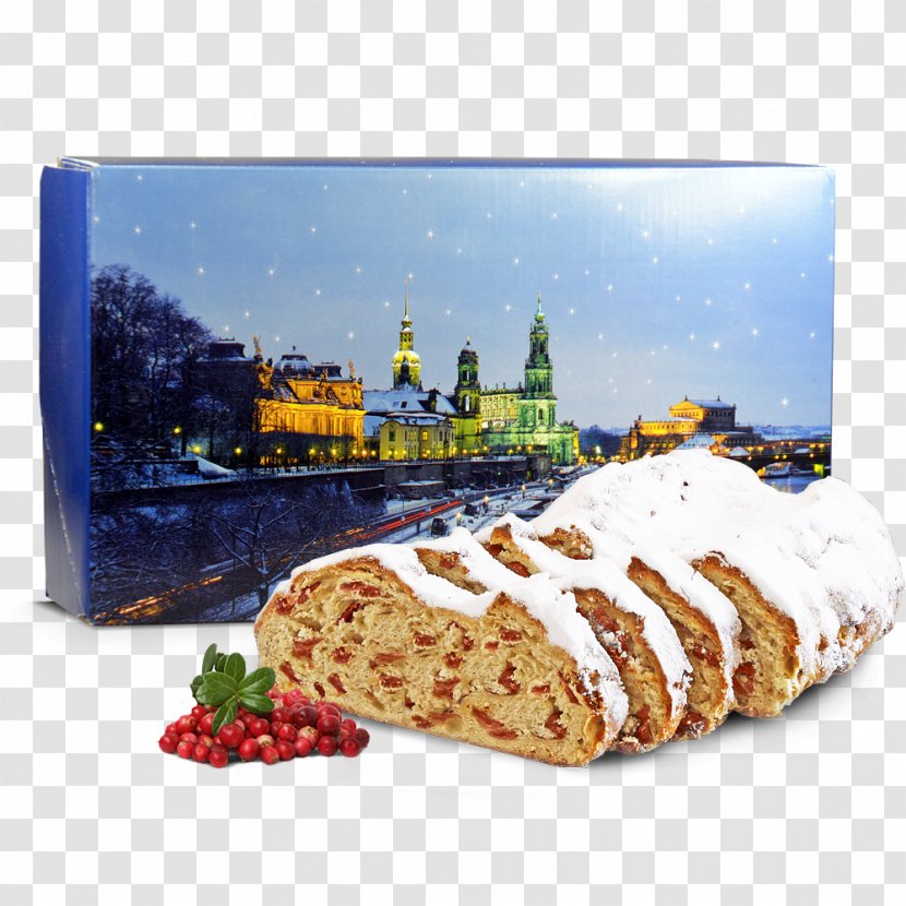 Stollen Food Dresden Promotional Merchandise Logo - Rectangle - Cranberries Transparent PNG