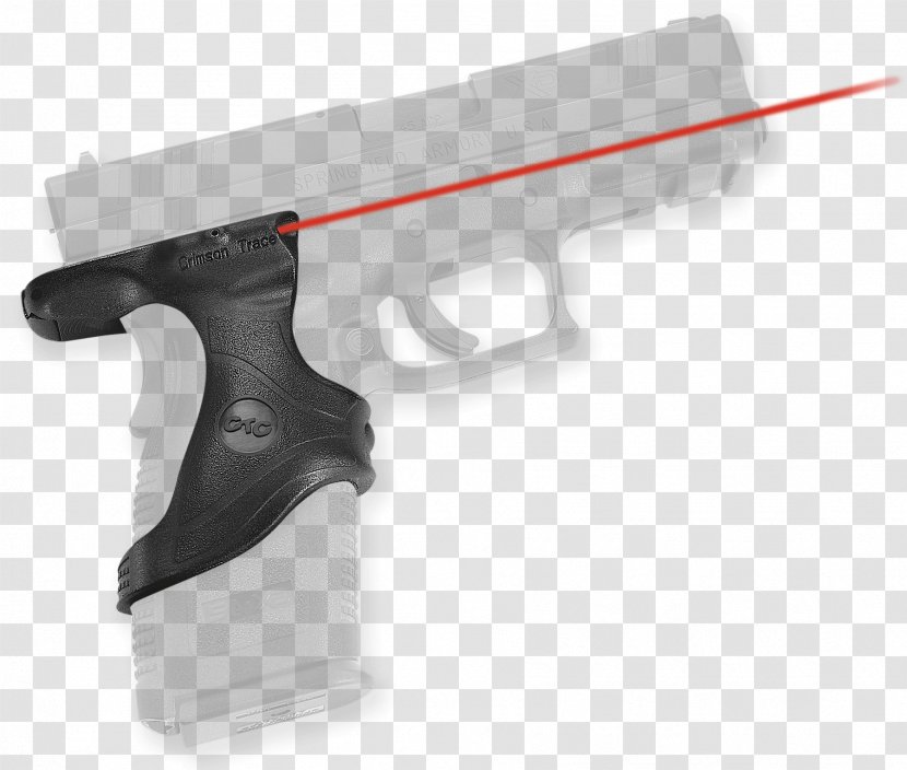 Trigger Springfield Armory National Historic Site HS2000 XDM Sight - 357 Sig - Shooting Traces Transparent PNG