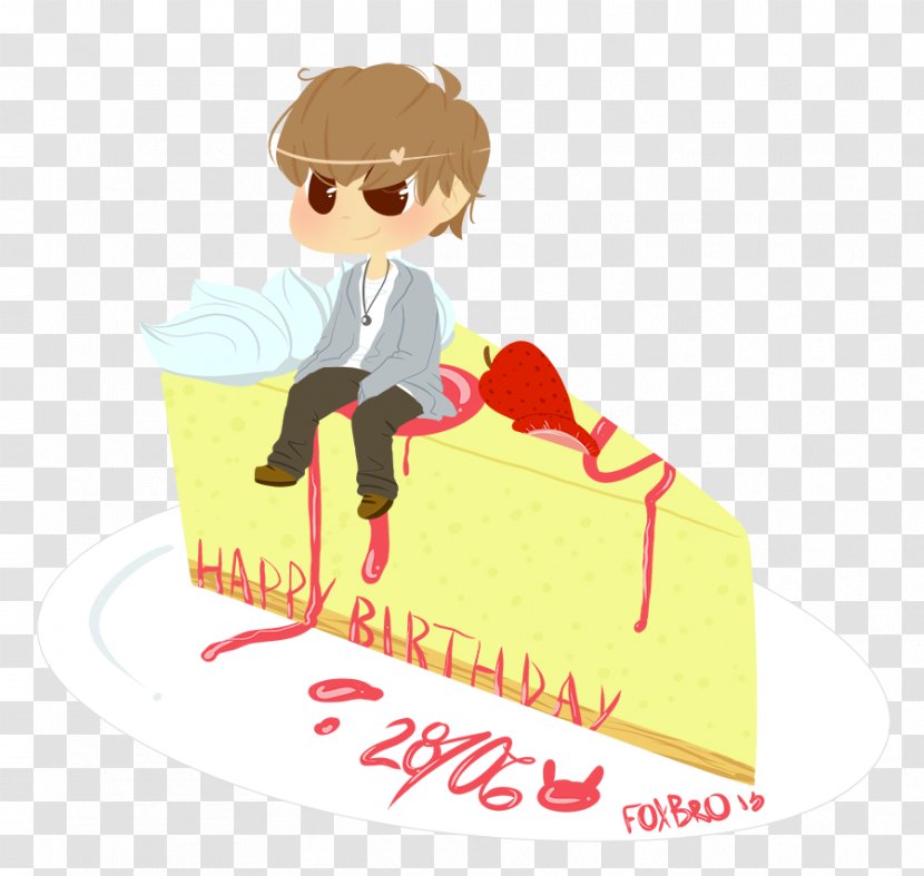 Human Behavior Male Clip Art - Yellow - Happy Birthday Brother Transparent PNG