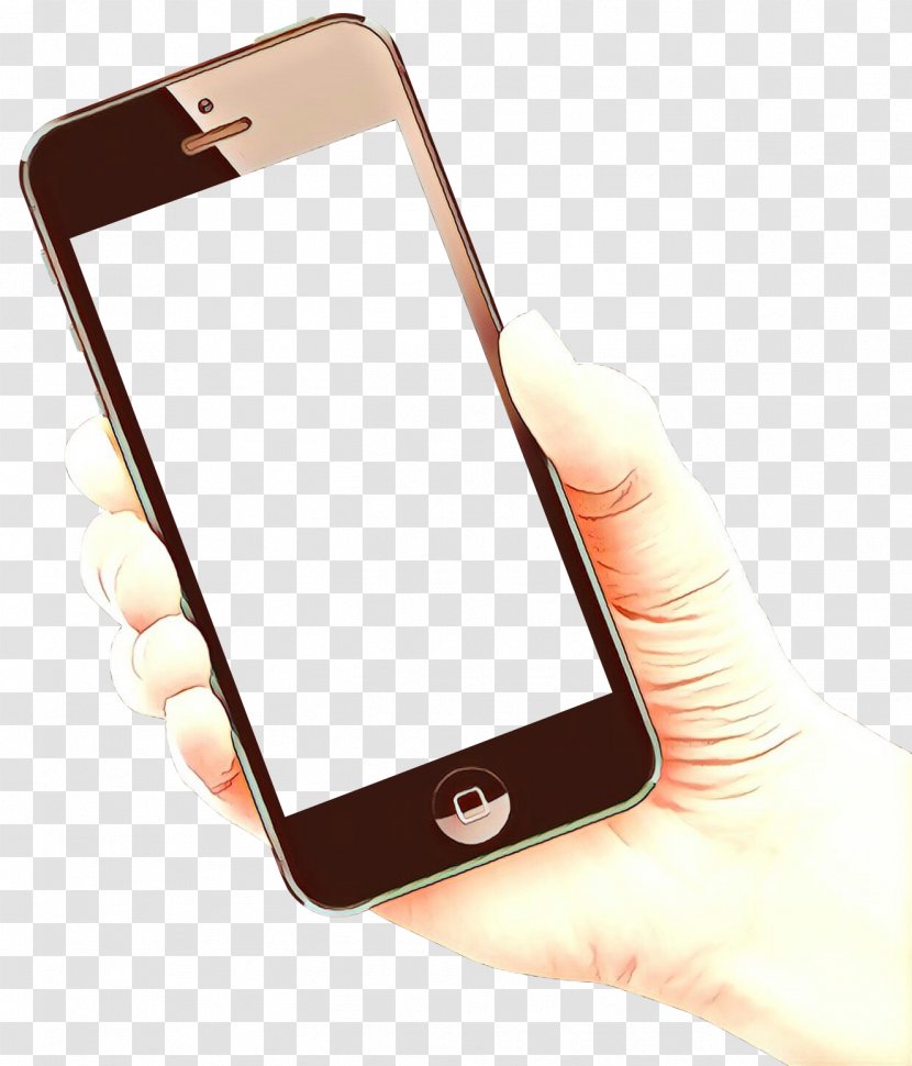 Mobile Phone Gadget Communication Device Portable Communications Smartphone - Iphone - Material Property Transparent PNG