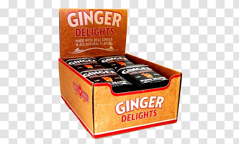 Hard Candy Ginger Ingredient Confectionery Store - Blood Orange Transparent PNG
