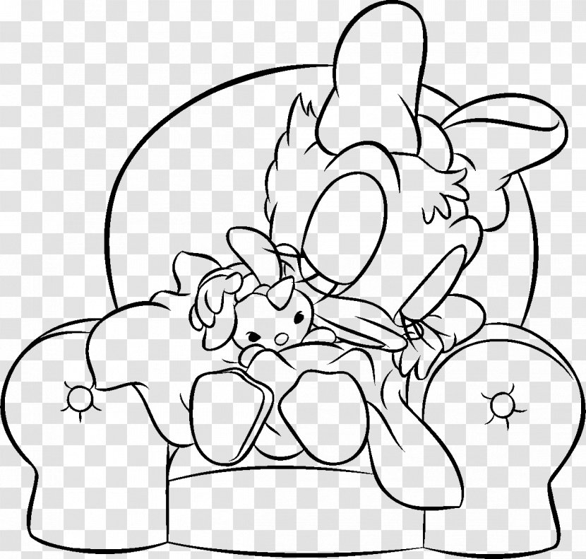 Daisy Duck Donald Minnie Mouse Princess - Cartoon Transparent PNG
