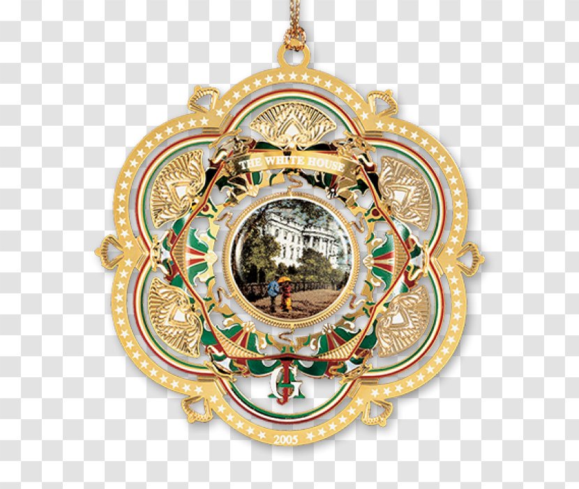 White House Christmas Tree Ornament - Historical Association - Ornaments Collection Transparent PNG