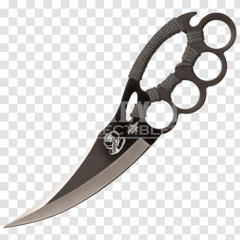 Trench Knife Brass Knuckles Apache Revolver Dagger - Throwing Transparent PNG