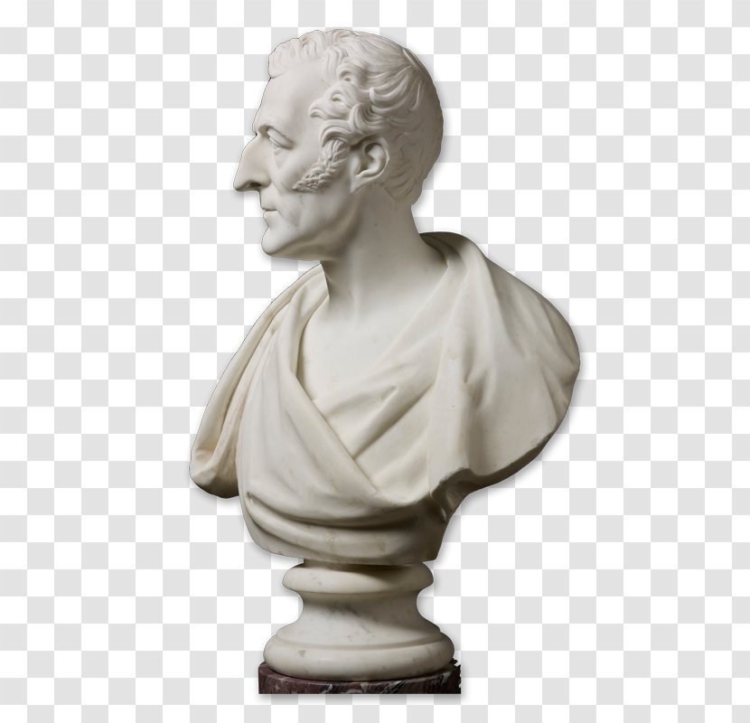Bust Duke Of Wellington Classical Sculpture - Statue - Portrait Antonio Proust Transparent PNG