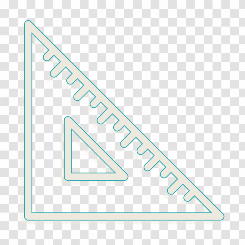 Design Set Icon Ruler Icon Transparent PNG