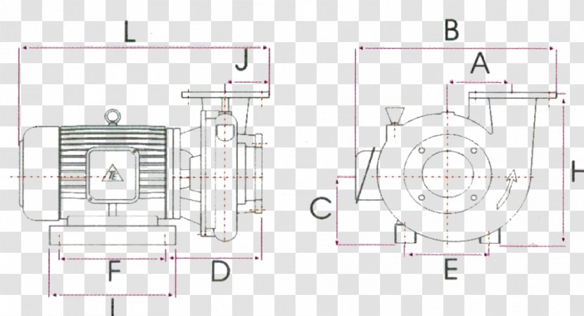 Technical Drawing Car Diagram - Design Transparent PNG
